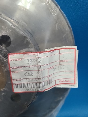 Genuine oem front - front, brake