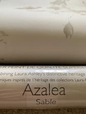 Laura Ashley Wallpaper Rolls Azalea Sable Neutral Botanical Floral