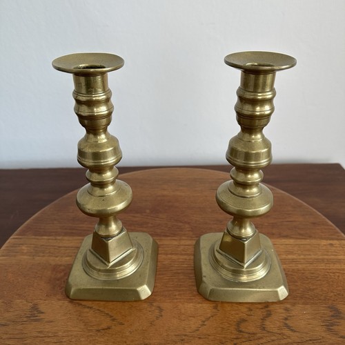 Pair vintage brass - pair,