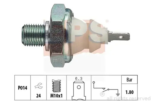 Oil pressure switch 800 - pressure, 1.800.045