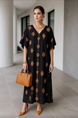 Kaftan dress long - kaftan, maxi