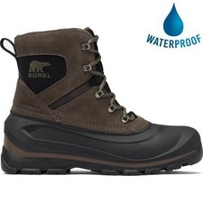 Sorel Buxton Lace Boot WP Mens Brown Waterproof Walking Snow Boots Size UK 8-13