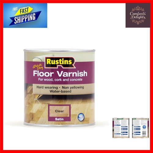 Clear satin floor varnish - clear,