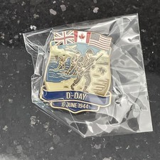 1944 D-Day - World War 2 Pin Badge - WW2 Badge