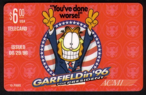 Garfield for president in - 'garfield,