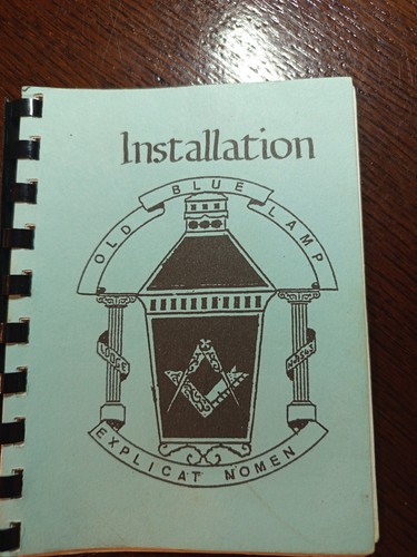 Installation old blue lamp - ,
