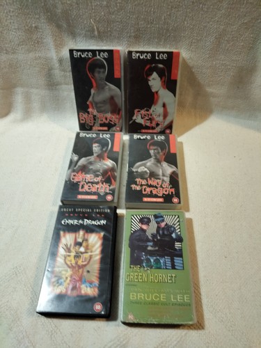 Bruce lee vhs tapes rare - bruce,