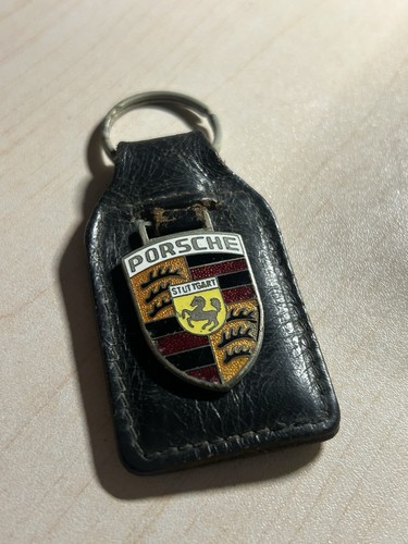 Vintage porsche keyring - vintage,