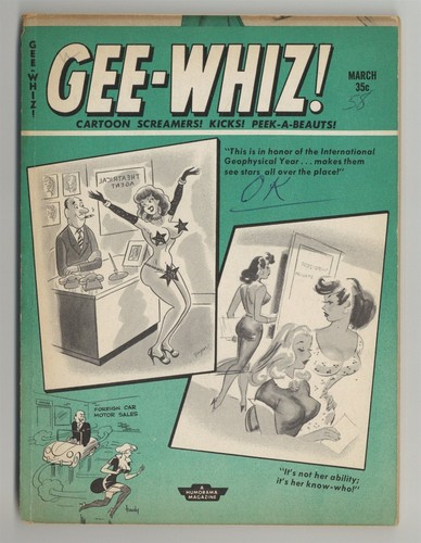 Gee whiz cartoon - #15, screamers