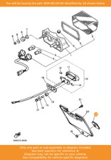 YAMAHA Rear Reflector Assy