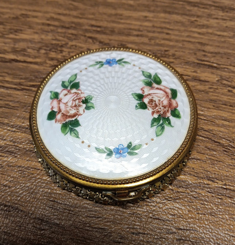 Vintage mirror powder - mirror, compact