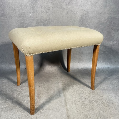Vintage vanity stool - vanity, dressing