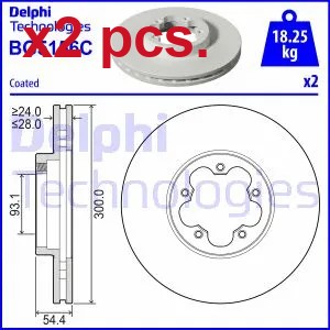 Pcs front brake disc rotos - front,