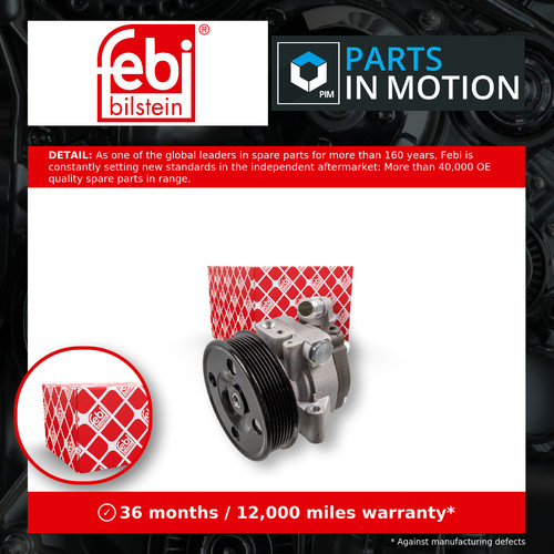 Power steering pump fits ford - power,