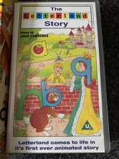 Letterland The Story VHS video Voiced By Josie Lawrence & Letterland Jigsaw 1997