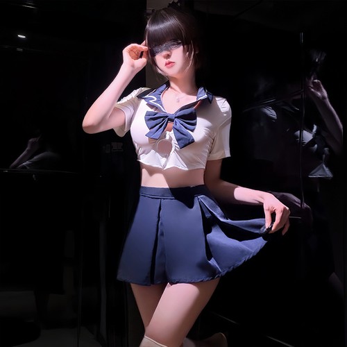 Sexy lingerie pleated skirt - pleated,