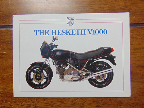 Hesketh v1000 motorcycle - v1000,