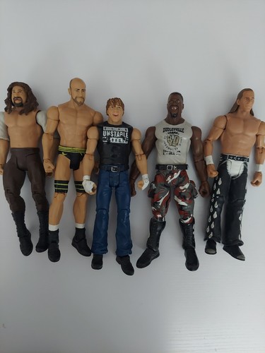 Lot wwe mattel - 5, wrestling