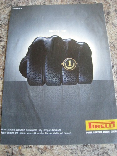 Pirelli knock out tyres - pirelli,