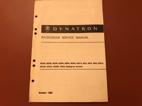 Dynatron radiogram service - dynatron,