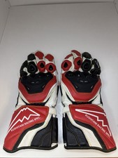 Kushitani GP Racing Gloves Large Red