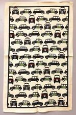 Harrods London Cab,Taxi Images tea towel 100% cotton new .【discontinued】