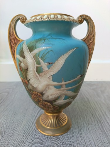 Antique royal worcester vase - antique,