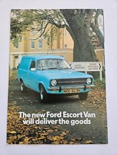 FORD ESCORT MK2 VAN SALES