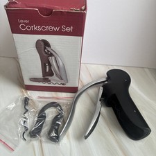Corkscrew Rabbit Style Lever Wine Bottle Opener Cork Remover New in box