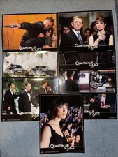 James Bond Qauntum of Solace Lobby Card Set (rare)