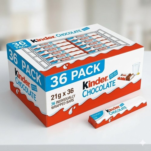 Kinder medium chocolate bars - chocolate,