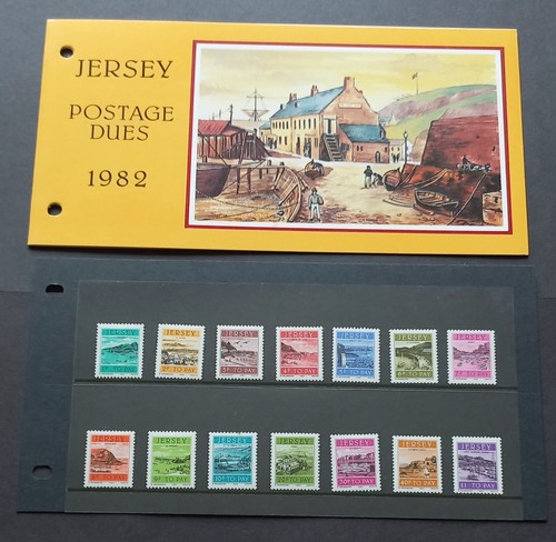 Jersey stamps 1982 postage - jersey,
