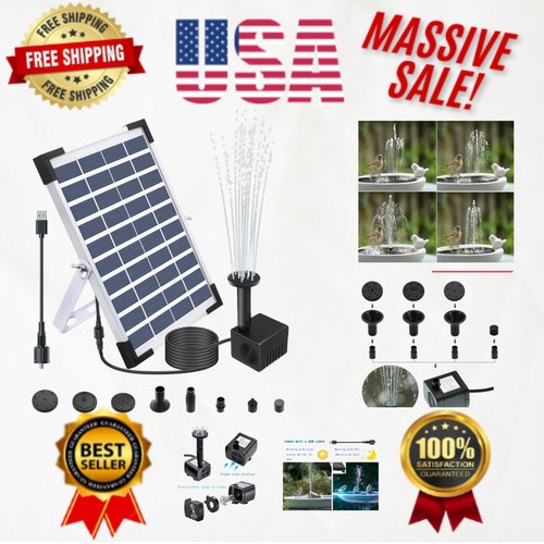 Customizable solar fountain - customizable,