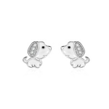 925 Sterling Silver Cute White