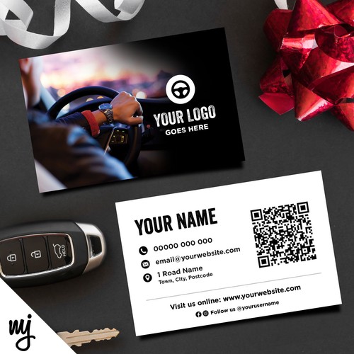 Custom business card - business, printing