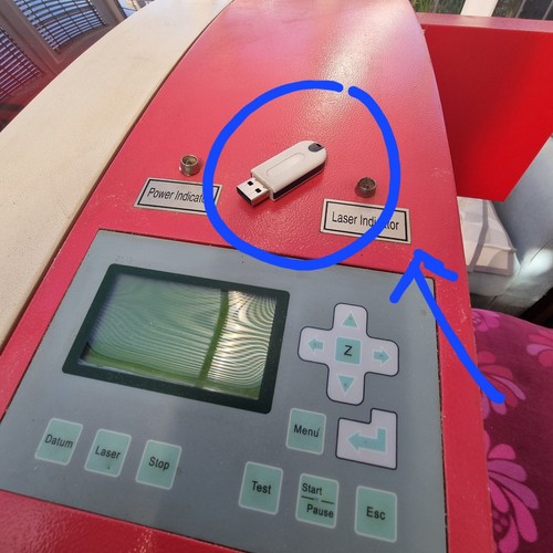 Lasercut license dongle - lasercut,