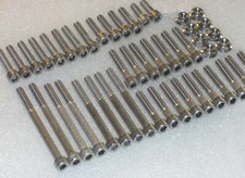 Honda CR125RA 00-04 Engine Covers, Cylinder 65x Stainless Allen Bolts & Nuts Kit