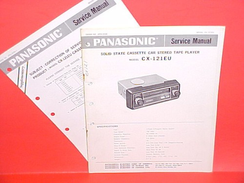 Panasonic car auto cassette - car,