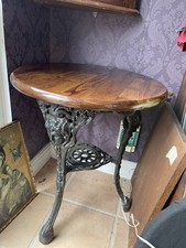 Cast Iron Pub Table –