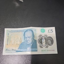 AK47 £5 Pound Polymer note