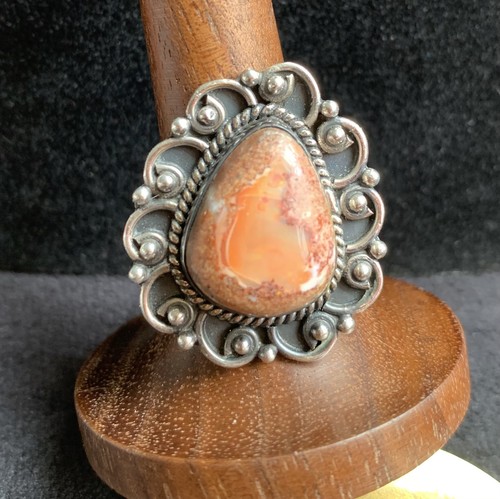 Mexican fire opal ring - mexican,