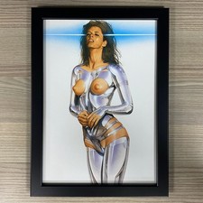 HAJIME SORAYAMA EROTIC FRAMED ART: SCI-FI ROBOT ANDROID