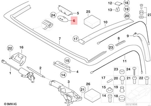 Genuine bmw e64 - 6, e46