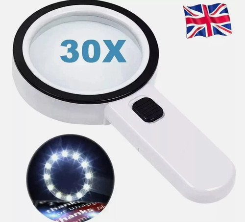 30x extra large - large, magnifying