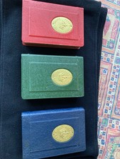 Vintage Post Office book home safe money boxes x 3 in great condition