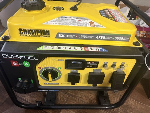 Champion dual fuel portable - fuel,