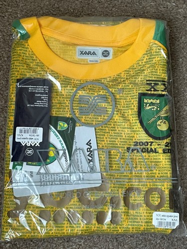 Norwich city shirt 2007 - norwich,