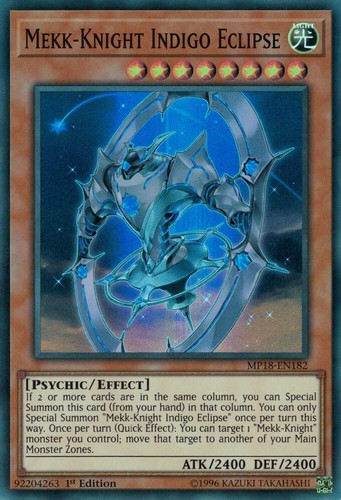 Mekk knight indigo - indigo, eclipse