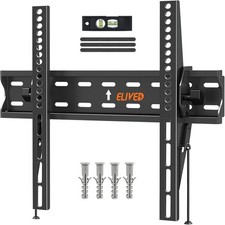 TV Wall Mount Ultra Slim Bracket Heavy Duty Adjustable Tilt Universal 26" To 60"
