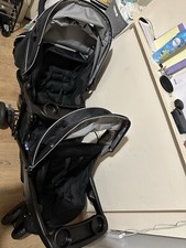 Graco Stadium Duo Tandem Pushchair With Click Connect - Black/Grey